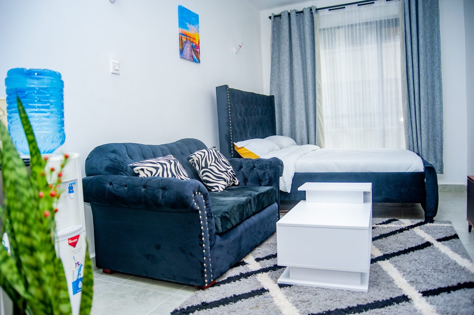Bedroom seating area, The Baobab House, Nairobi